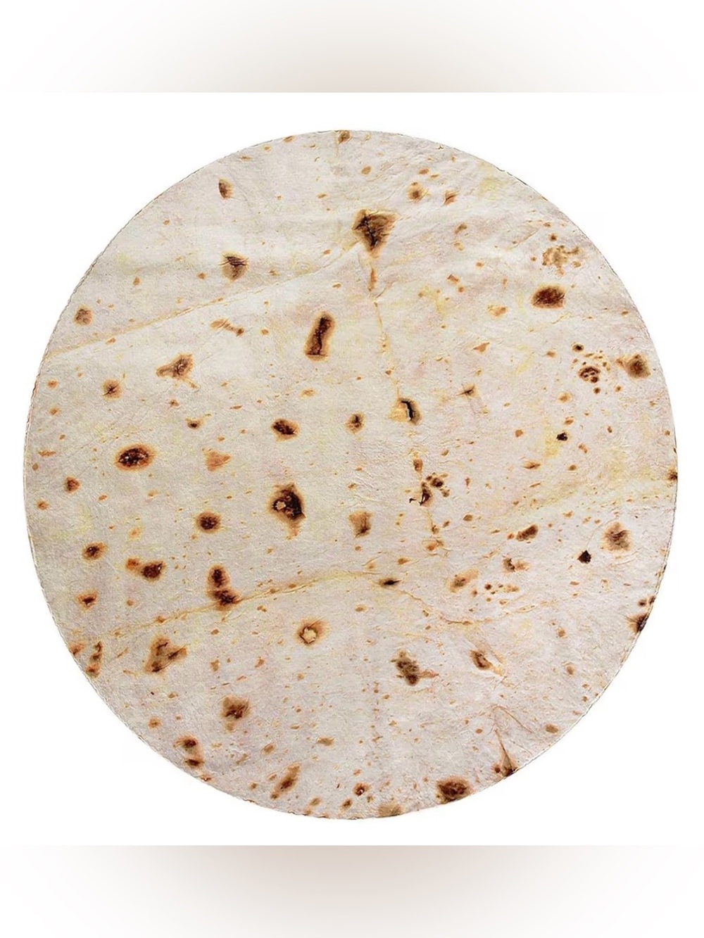 Round Tortilla Fleece Blanket